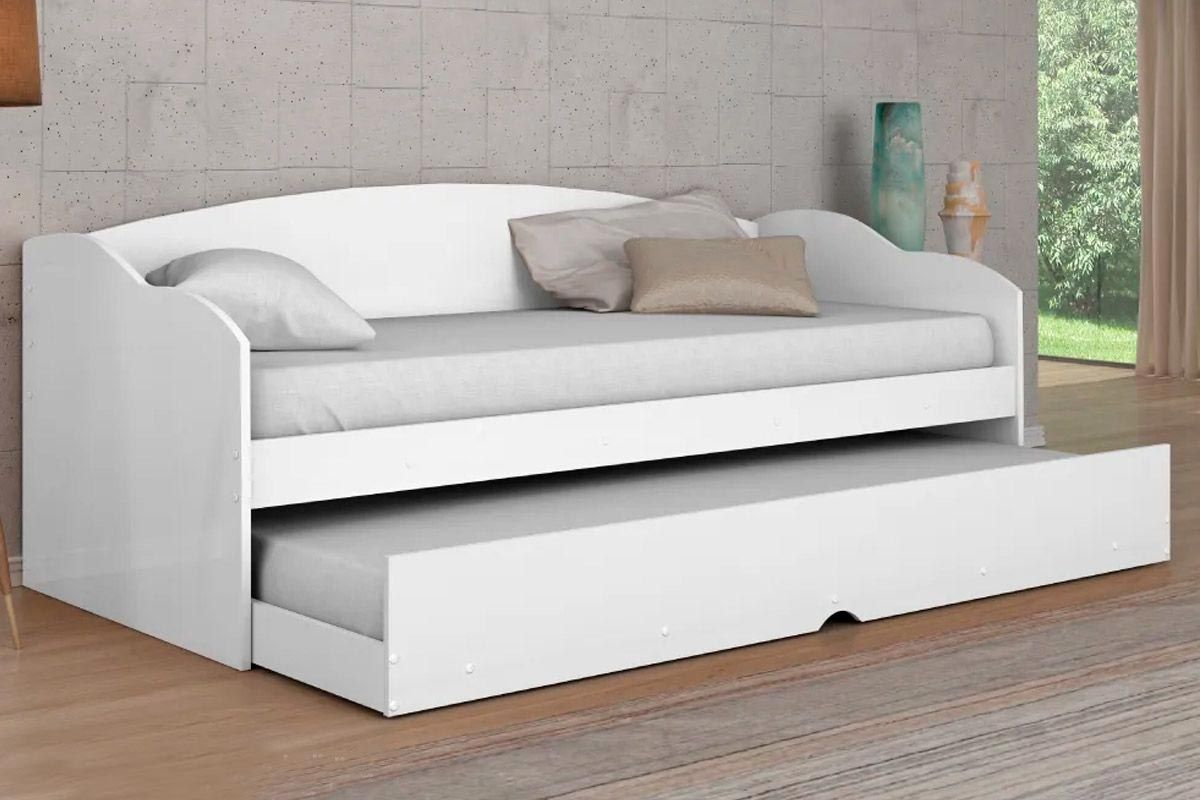 Cama Sofá Funny II c/Auxiliar + 2 Colchões Orthocrin + Guarda Roupa Veneza