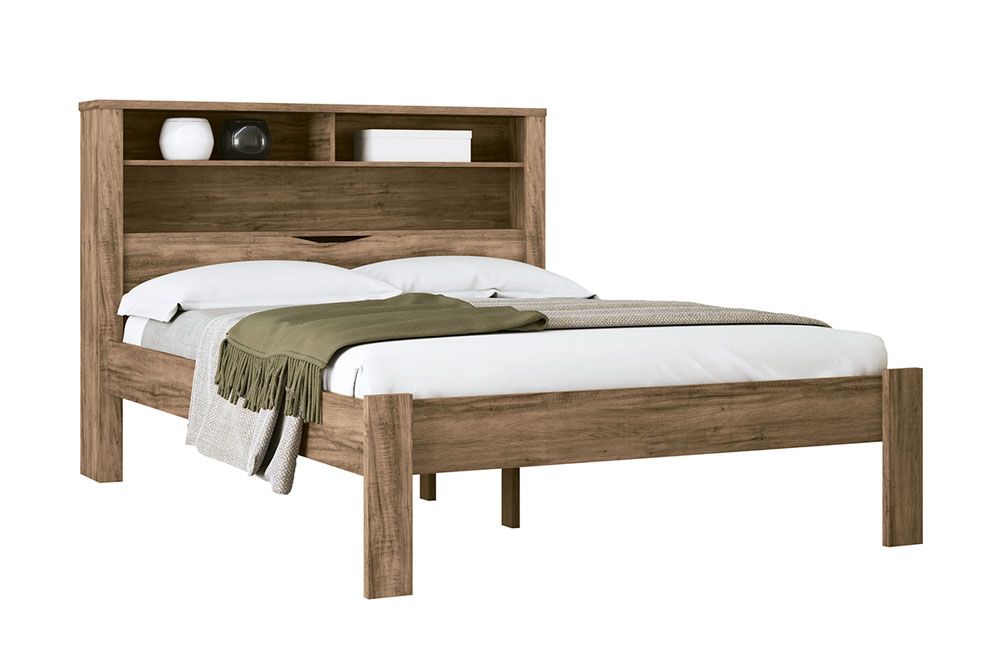Cama de Casal Invicta c/Baú e Nichos S. Andirá Cama de Casal Invicta c/Baú e Nichos S. Andirá