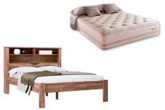 Colchão Casal Scotland Maxspring Herval + Cama Invicta