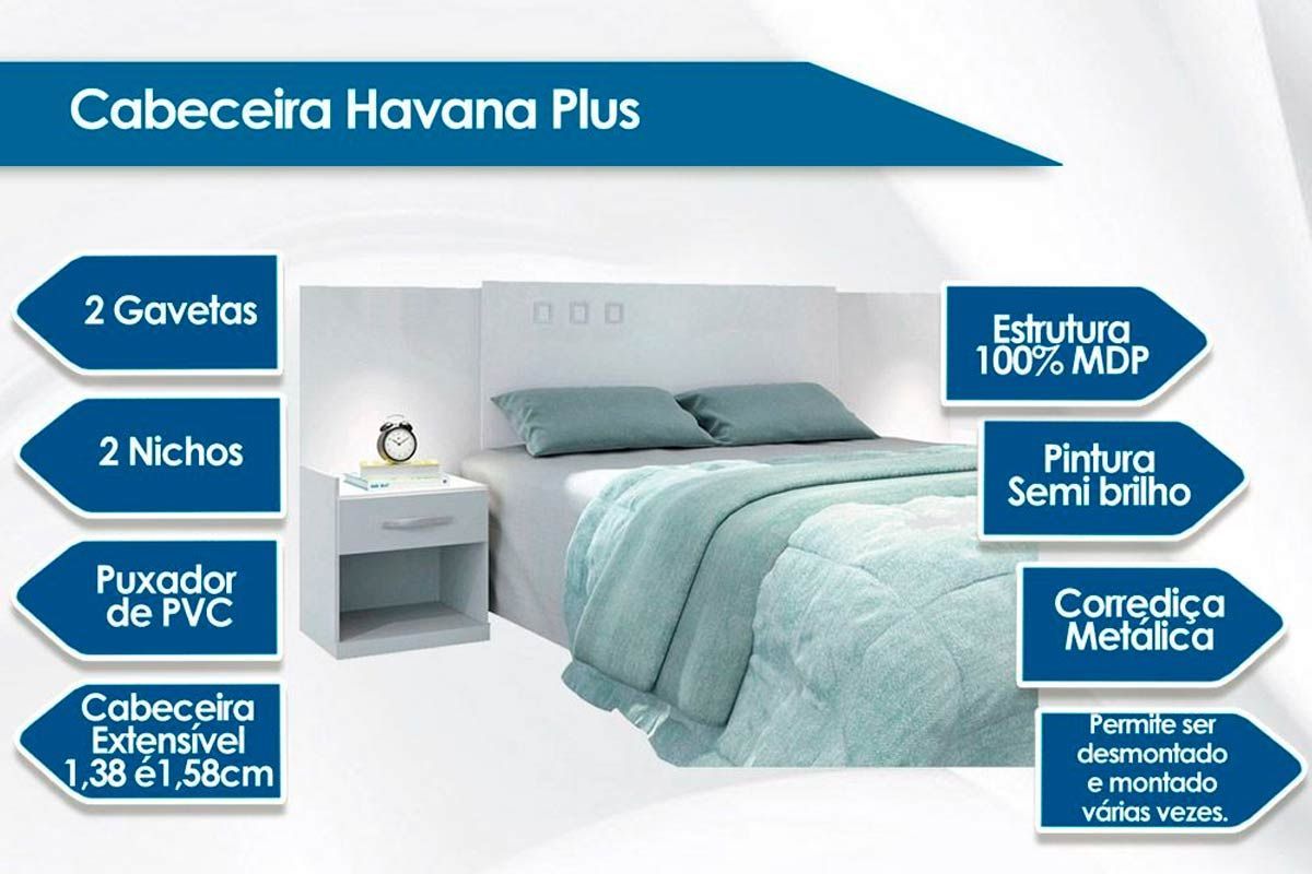 Cama Box Casal CRC + Colchão ISO 100 Ortobom + Cabeceira Plus