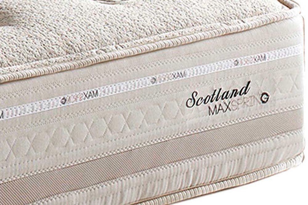 Cama Box Casal + Colchão Scotland Herval + Guarda Roupa Veneza Luxo