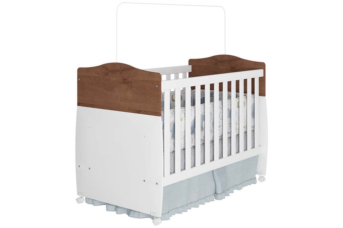 Berço Infantil Conforto 2 em 1 Permóbili Baby