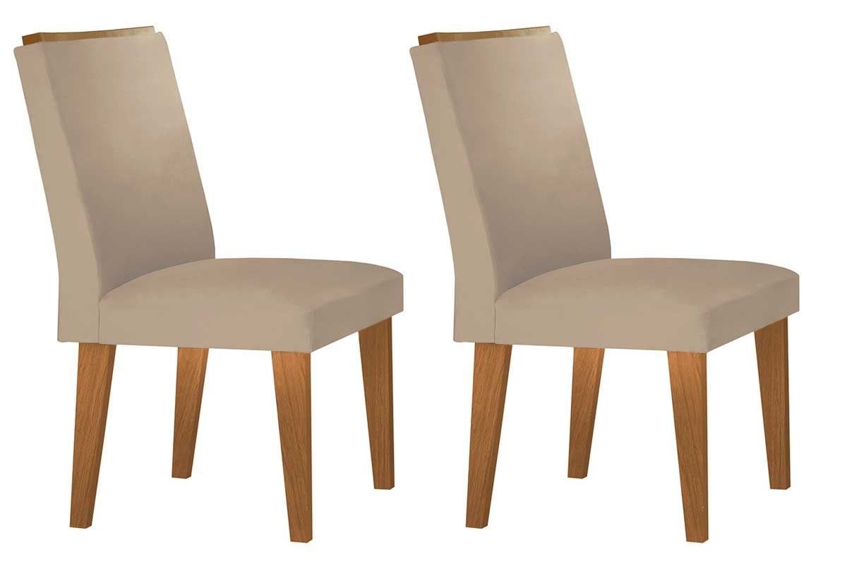 Cadeira Jantar Lunara Kit 2 Un Rufato