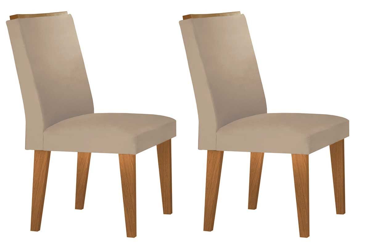 Cadeira Jantar Lunara Kit 2 Un Rufato