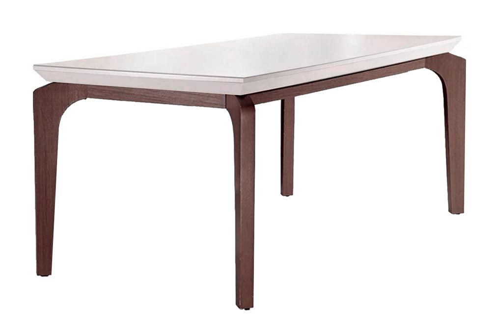 Mesa Jantar Londrina c/Tampo MDF/Vidro 120cm Rufato