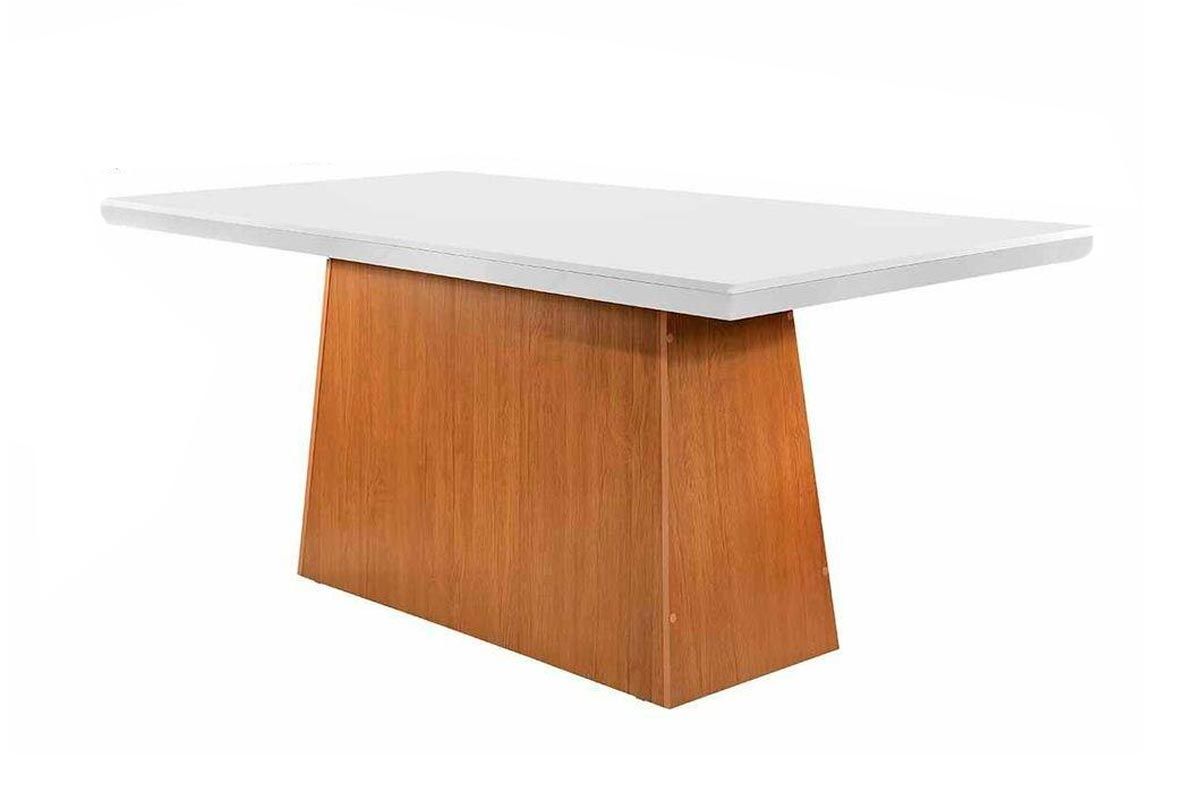 Mesa Jantar Luna c/Tampo MDF/Vidro 180cm Rufato Mesa Jantar Luna c/Tampo MDF/Vidro 180cm Rufato