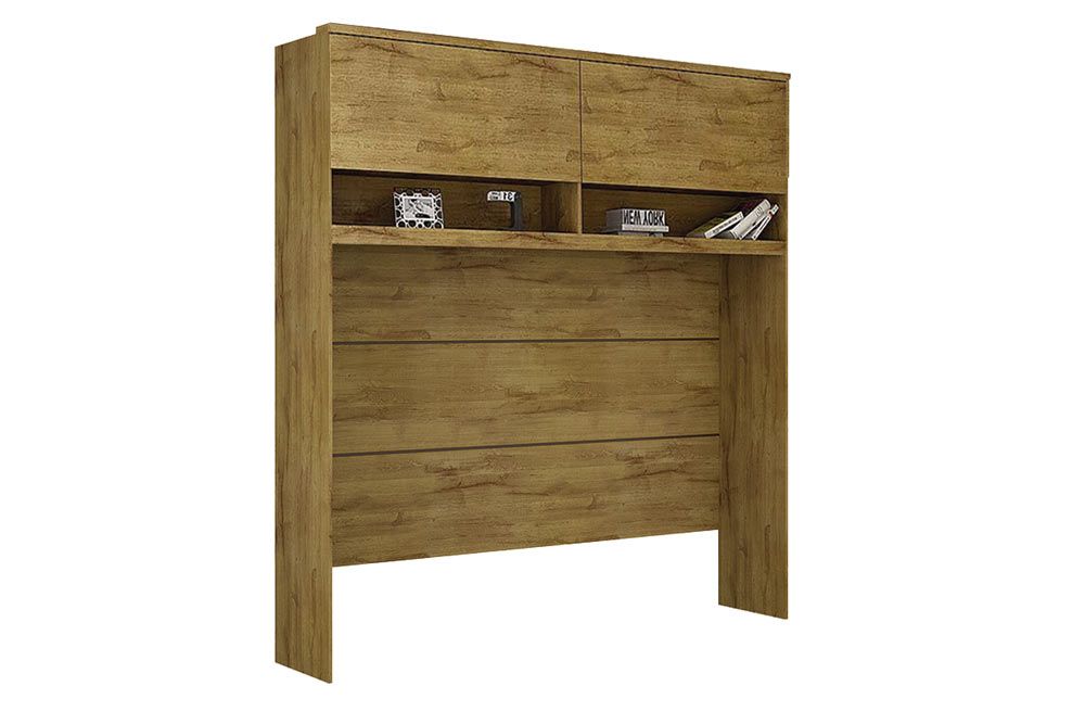 Modulado de Quarto Armário Ponte Aéreo Casal c/2 Portas Gold Bari N. Horizonte