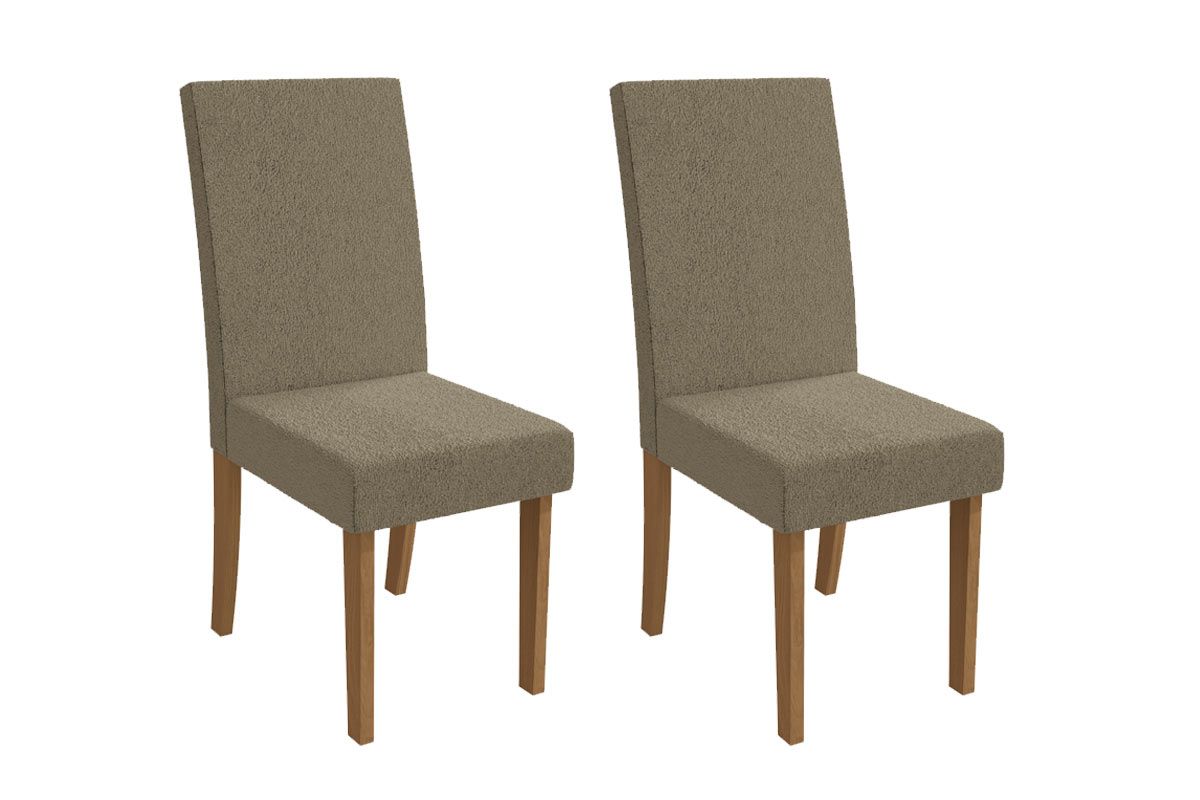 Cadeira Jantar Dália 2CAD131 Madeirado Kit 2 Un Kappesberg Cadeira Jantar Dália 2CAD131 Madeirado Kit 2 Un Kappesberg