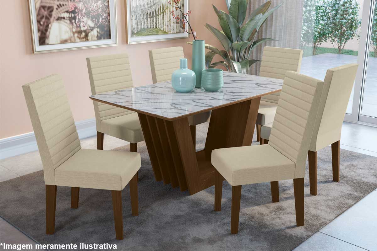 Tampo Mesa MDF/Vidro TA26 Crome 160cm Kappesberg Tampo Mesa MDF/Vidro TA26 Crome 160cm Kappesberg