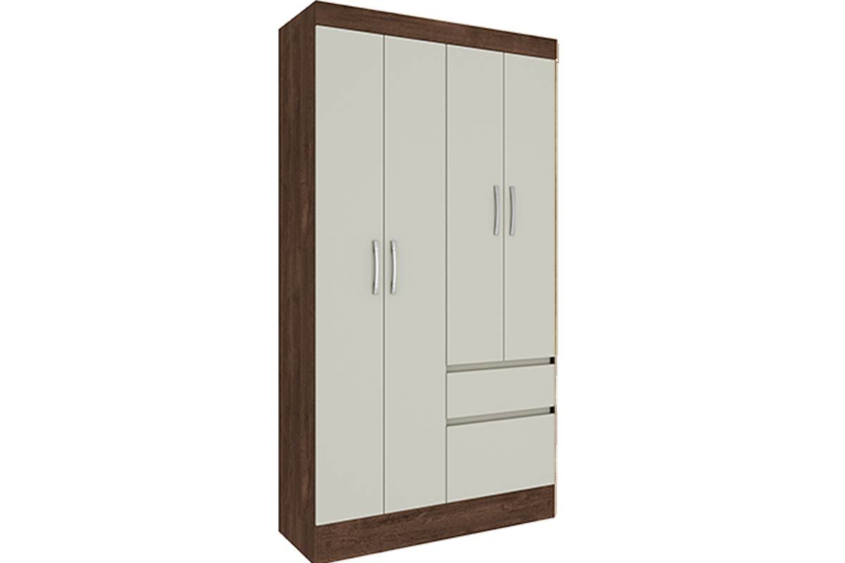 Guarda Roupa Solteiro 4 Portas e 2 Gavetas Oregon Tcil Guarda Roupa Solteiro 4 Portas e 2 Gavetas Oregon Tcil
