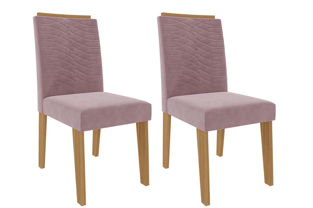 Cadeira Jantar Clarice Wood Kit 2 Un Cimol Cadeira Jantar Clarice Wood Kit 2 Un Cimol