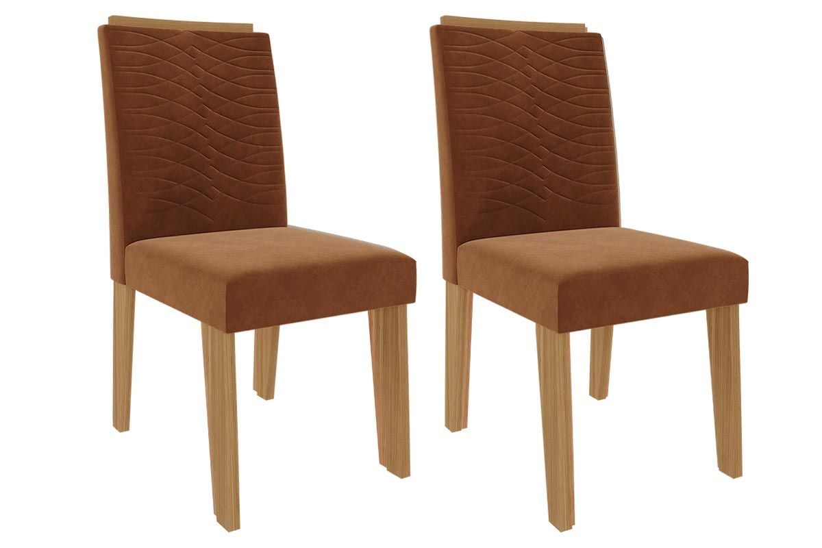 Cadeira Jantar Clarice Wood Kit 2 Un Cimol Cadeira Jantar Clarice Wood Kit 2 Un Cimol