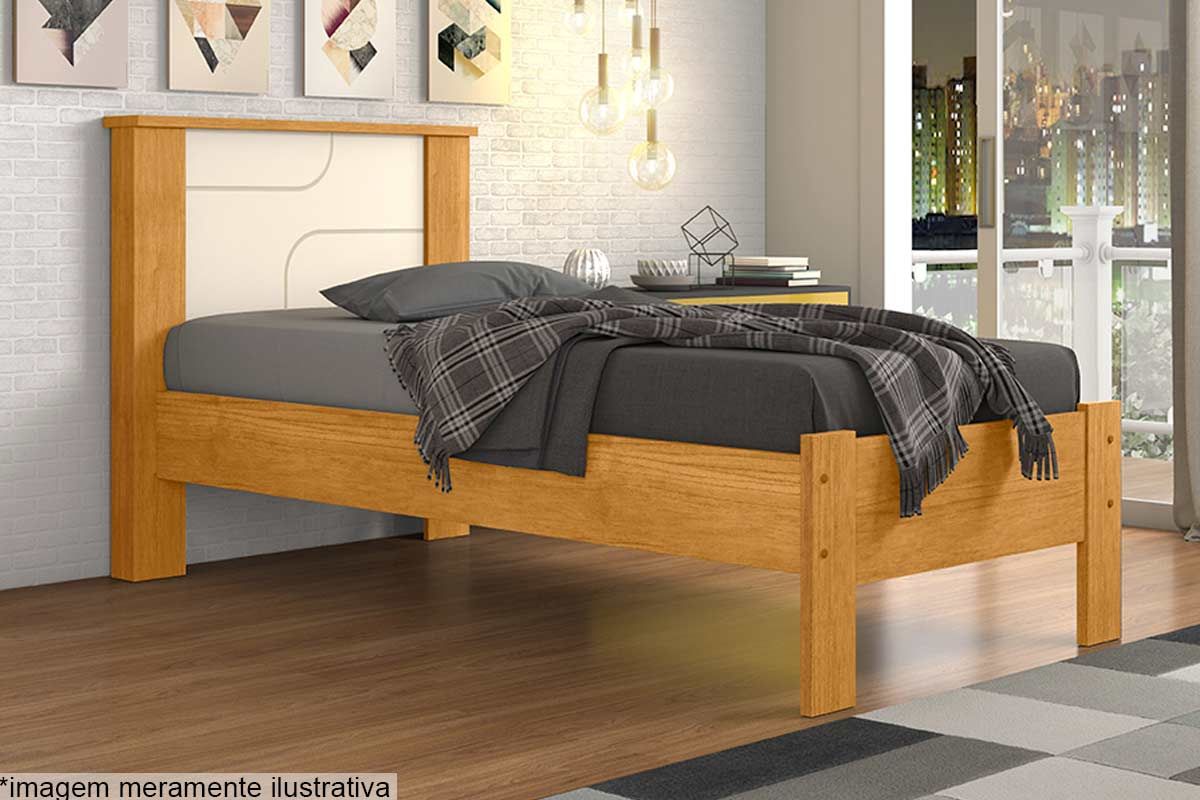 Cama Solteiro Pérola Conquista