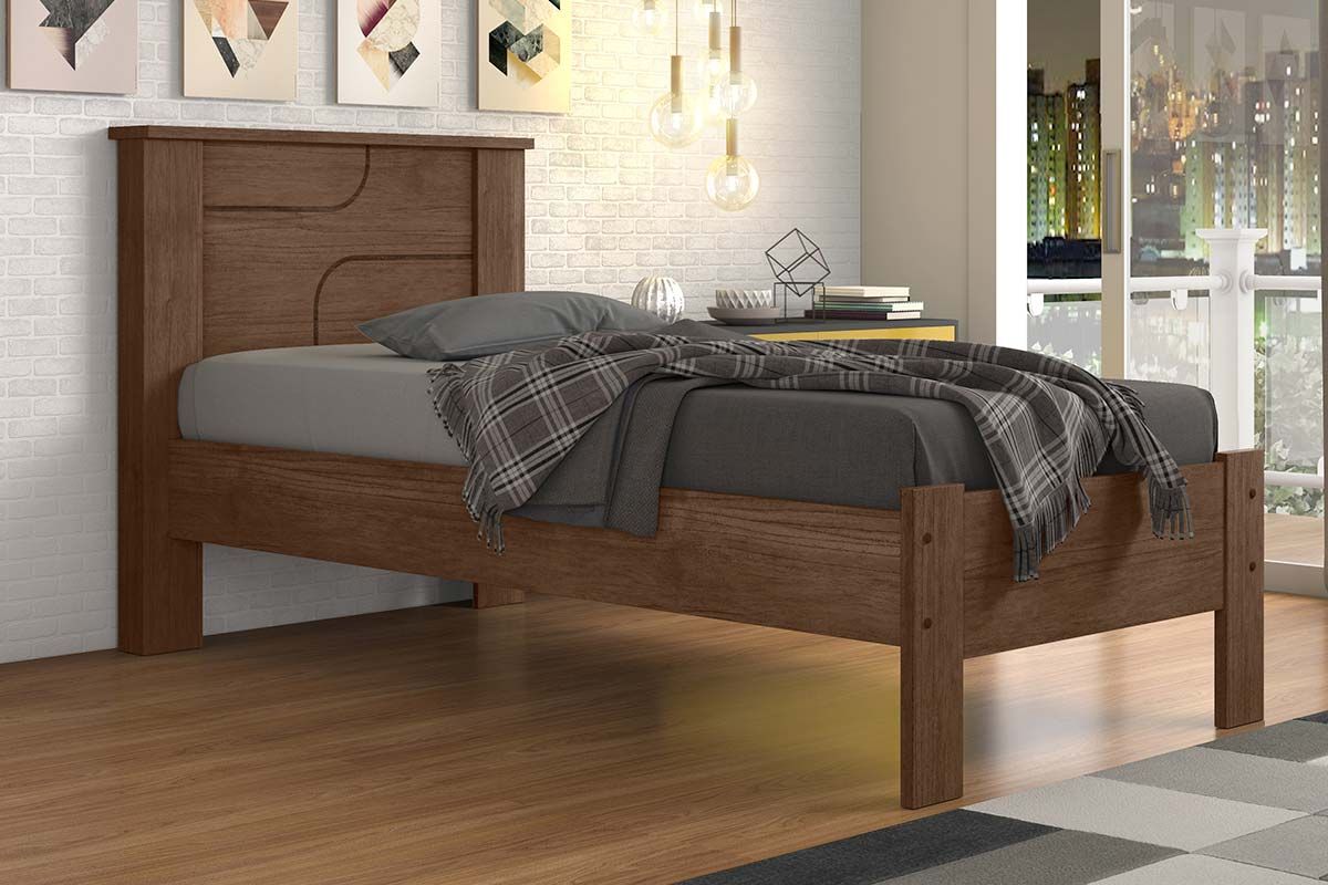Cama Solteiro Pérola Conquista