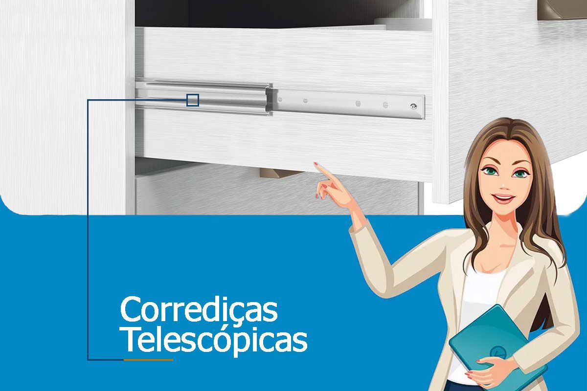 Guarda Roupa Solteiro 5 Portas e 3 Gavetas Havana Star 5.3 S. Andirá