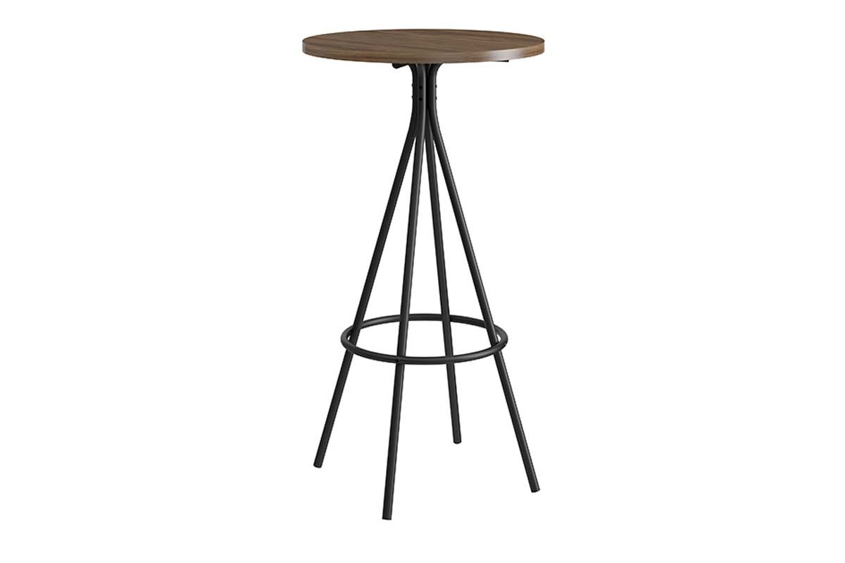 Mesa Jantar 1575 Aço c/Tampo Madeirado 60 cm Carraro Mesa Jantar 1575 Aço c/Tampo Madeirado 60 cm Carraro