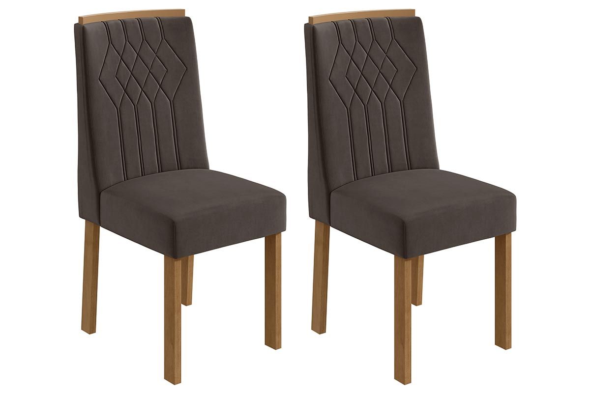 Cadeira Jantar Exclusive Kit 2 Un Lopas Cadeira Jantar Exclusive Kit 2 Un Lopas