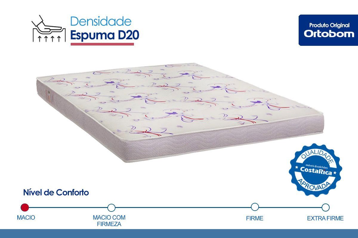 Colchão Physical Ortobom (3un) + Beliche Indy c/ Auxiliar