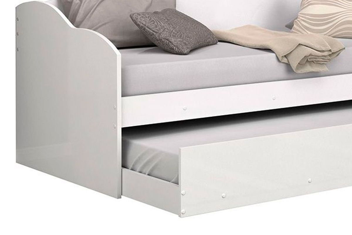 Colchão Solteiro Physical Ortobom (2un) + Sofá Cama Funny II c/ Auxiliar