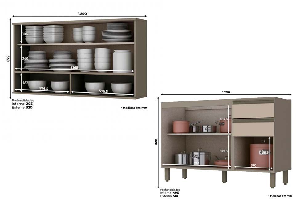 Cozinha Completa Henn 14 Peças Connect C14P04