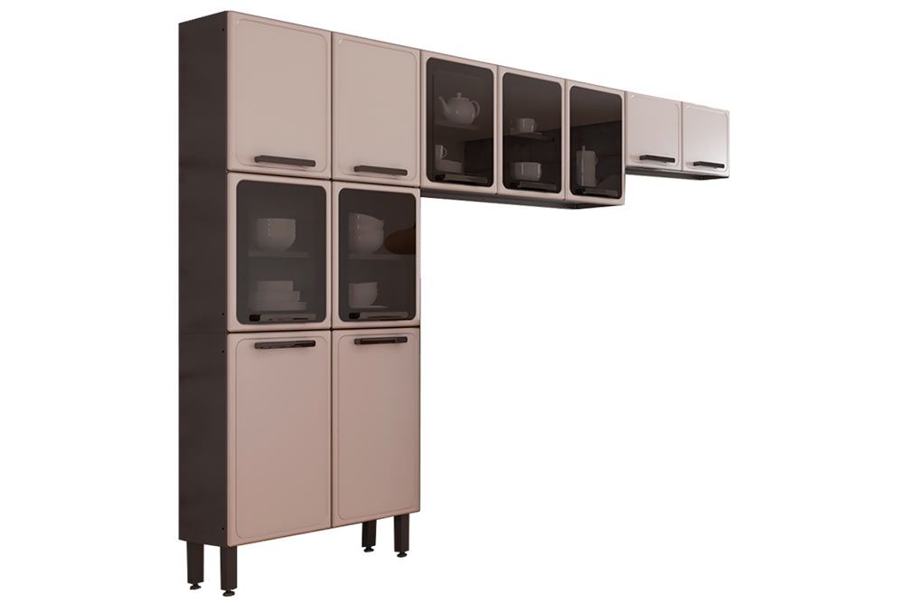 Cozinha Completa Bertolini 3 Peças Aço Estilo CPT86