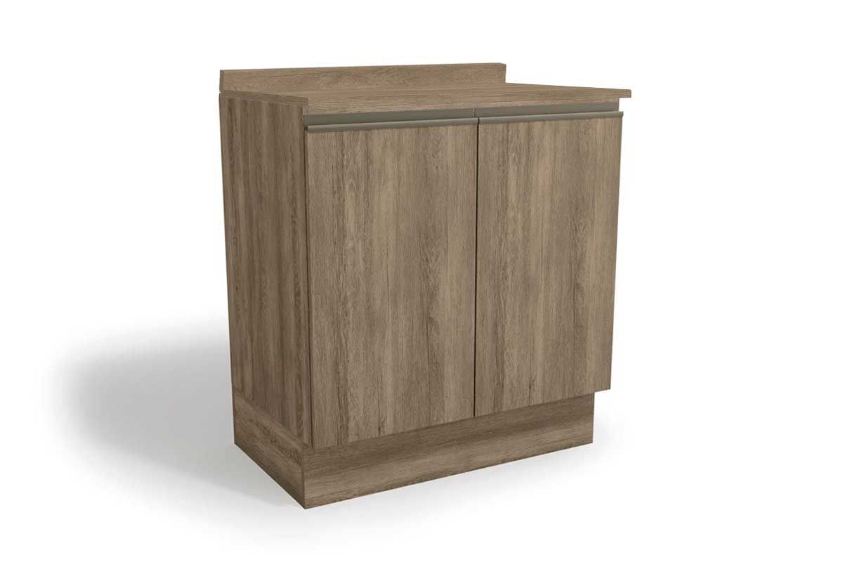 Balcão Cozinha Kappesberg c/Tampo Maxxi G744 c/2 Portas 80cm
