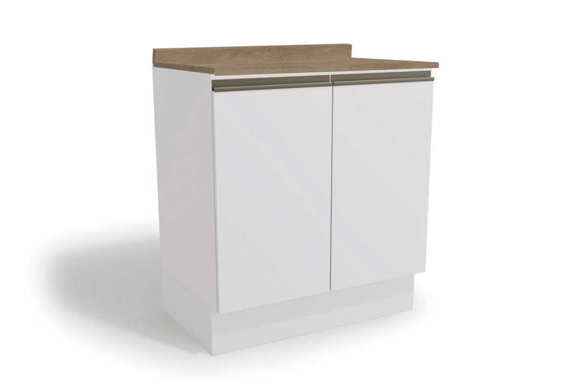 Balcão Cozinha Kappesberg c/Tampo Maxxi G744 c/2 Portas 80cm
