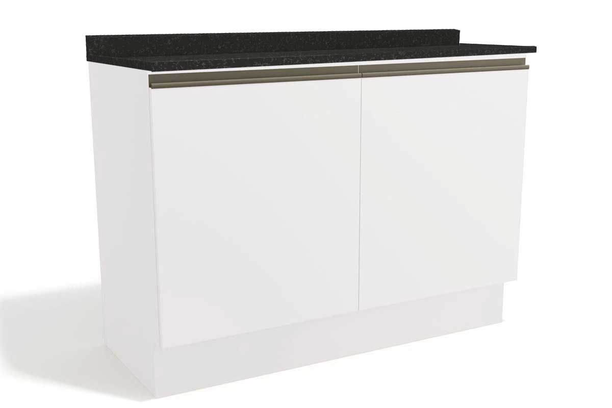 Balcão Cozinha Kappesberg c/Tampo Maxxi G745 c/2 Portas 120cm