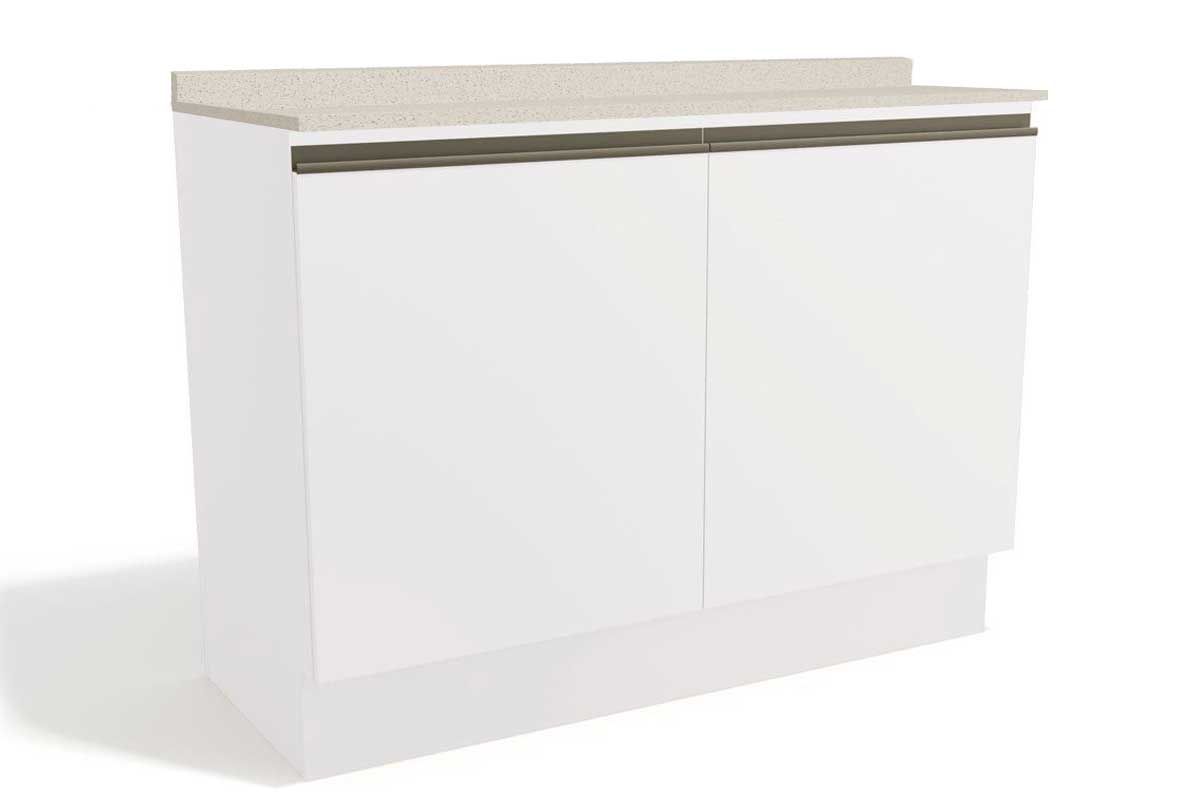 Balcão Cozinha Kappesberg c/Tampo Maxxi G745 c/2 Portas 120cm