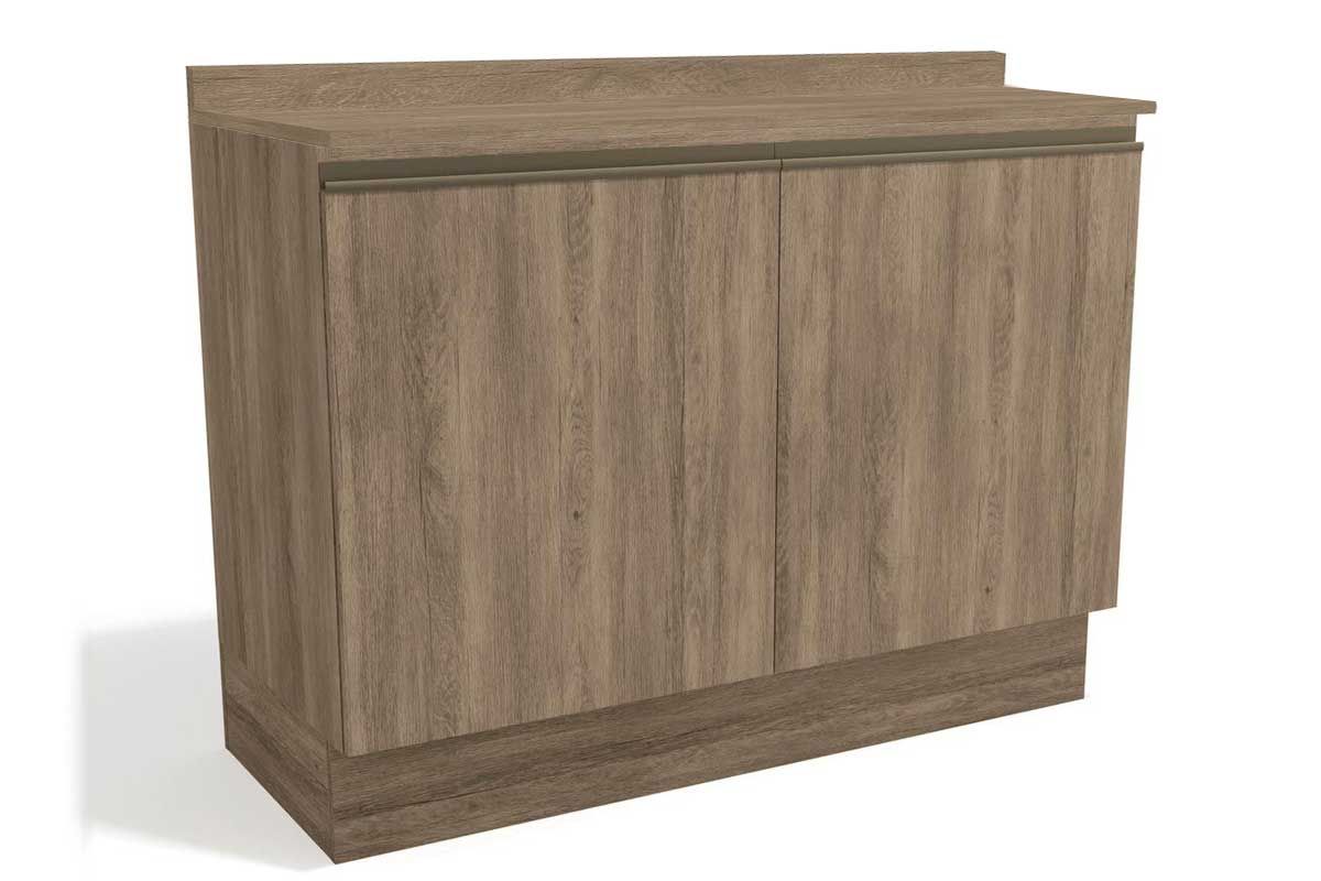 Balcão Cozinha Kappesberg c/Tampo Maxxi G745 c/2 Portas 120cm