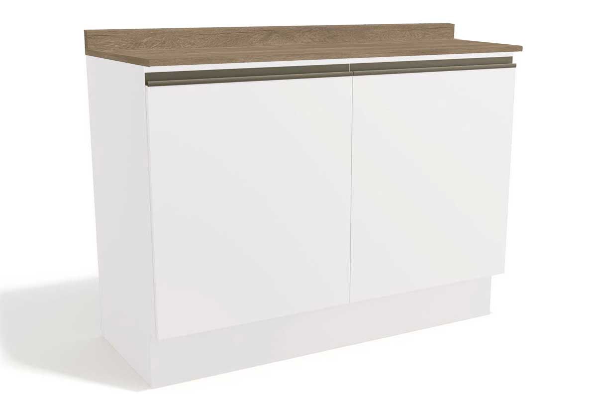 Balcão Cozinha Kappesberg c/Tampo Maxxi G745 c/2 Portas 120cm