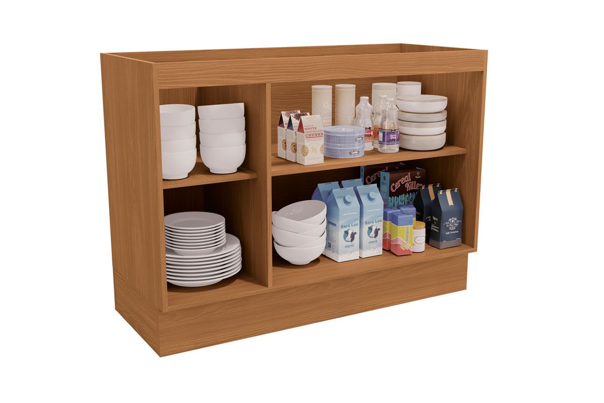 Balcão Cozinha Kappesberg c/Tampo Maxxi G745 c/2 Portas 120cm