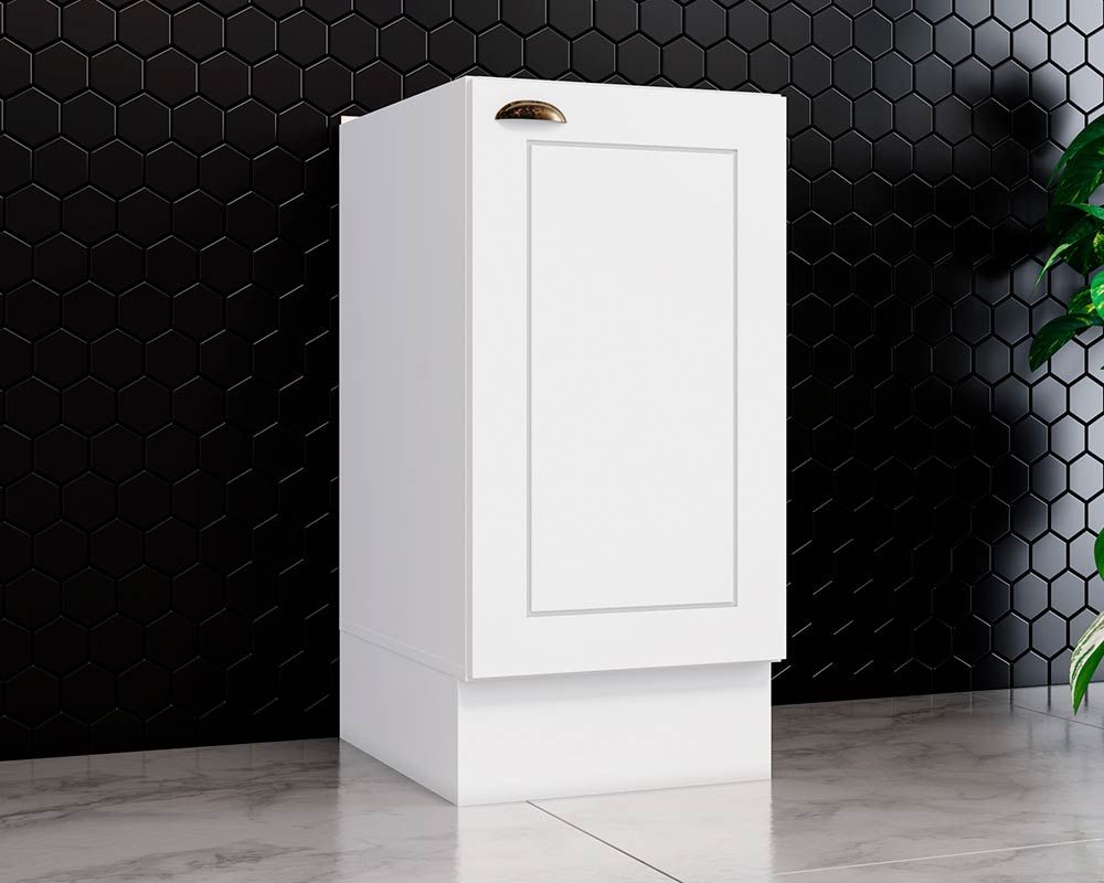 Balcão Cozinha Henn Americana c/1 Porta s/Tampo 40cmBranco