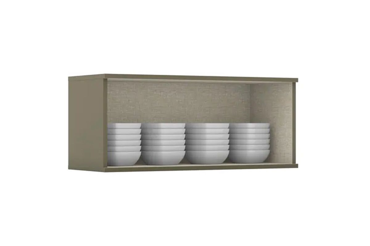 Armário Aéreo Cozinha Henn Connect Geladeira c/1 Porta 80cm