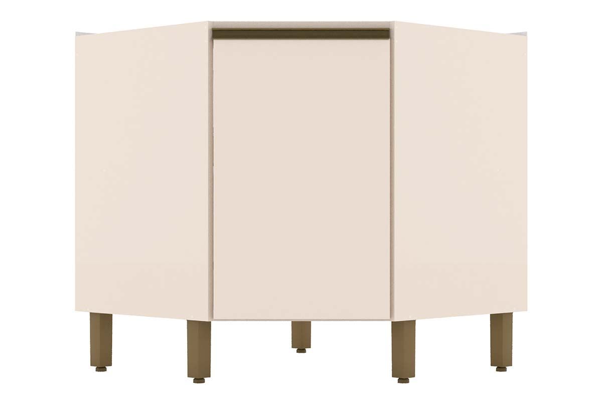 Balcão Cozinha Henn Connect Canto Oblíquo c/1 Porta s/Tampo 79cm Balcão Cozinha Henn Connect Canto Oblíquo c/1 Porta s/Tampo 79cm