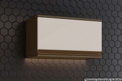 Armário Aéreo p/ Cozinha Connect Geladeira c/ 1 Porta Basculante 60cm - Henn