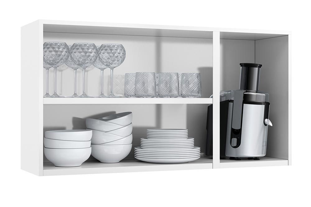 Armário Aéreo Cozinha Telasul Topázio Aço c/3 Portas 105cm Armário Aéreo Cozinha Telasul Topázio Aço c/3 Portas 105cm