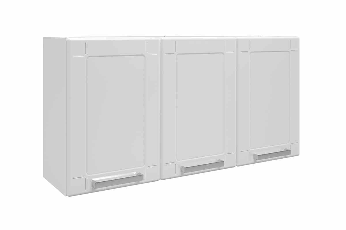 Armário Aéreo Cozinha Bertolini Múltipla 6009 c/3 Portas 105cmBranco Armário Aéreo Cozinha Bertolini Múltipla 6009 c/3 Portas 105cmBranco