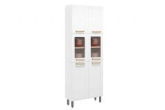 Paneleiro Cozinha Bertolini Colors 6037 c/6 Portas c/Vidro 70cm