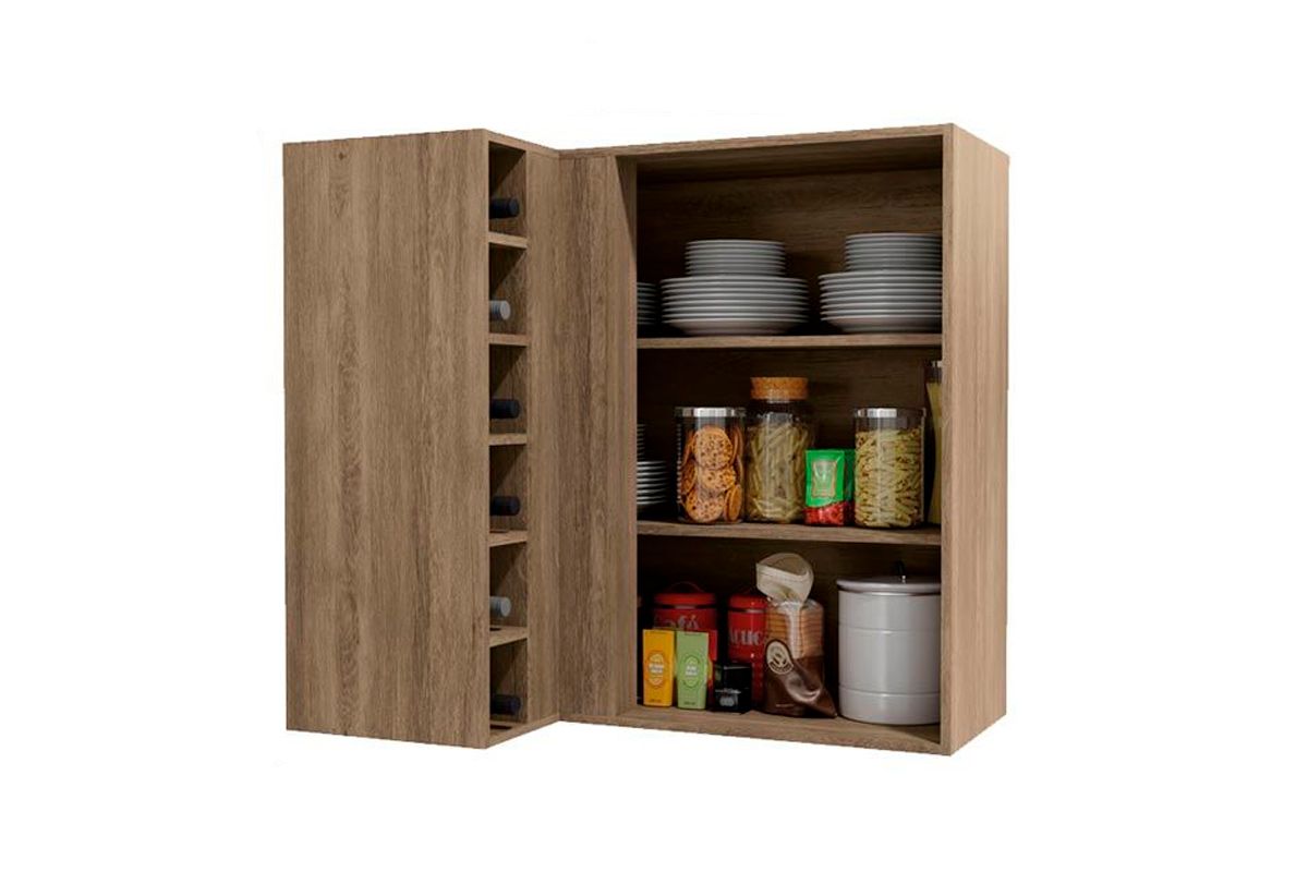 Armário Aéreo Cozinha Kappesberg Canto Maxxi G768 c/1 Porta 98cm
