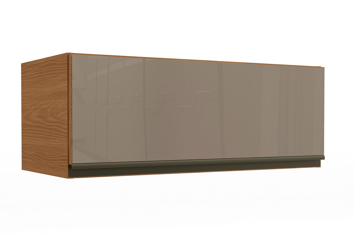 Armário Aéreo Cozinha Kappesberg Maxxi G770 Geladeira c/1 Porta c/Vidro 80cm