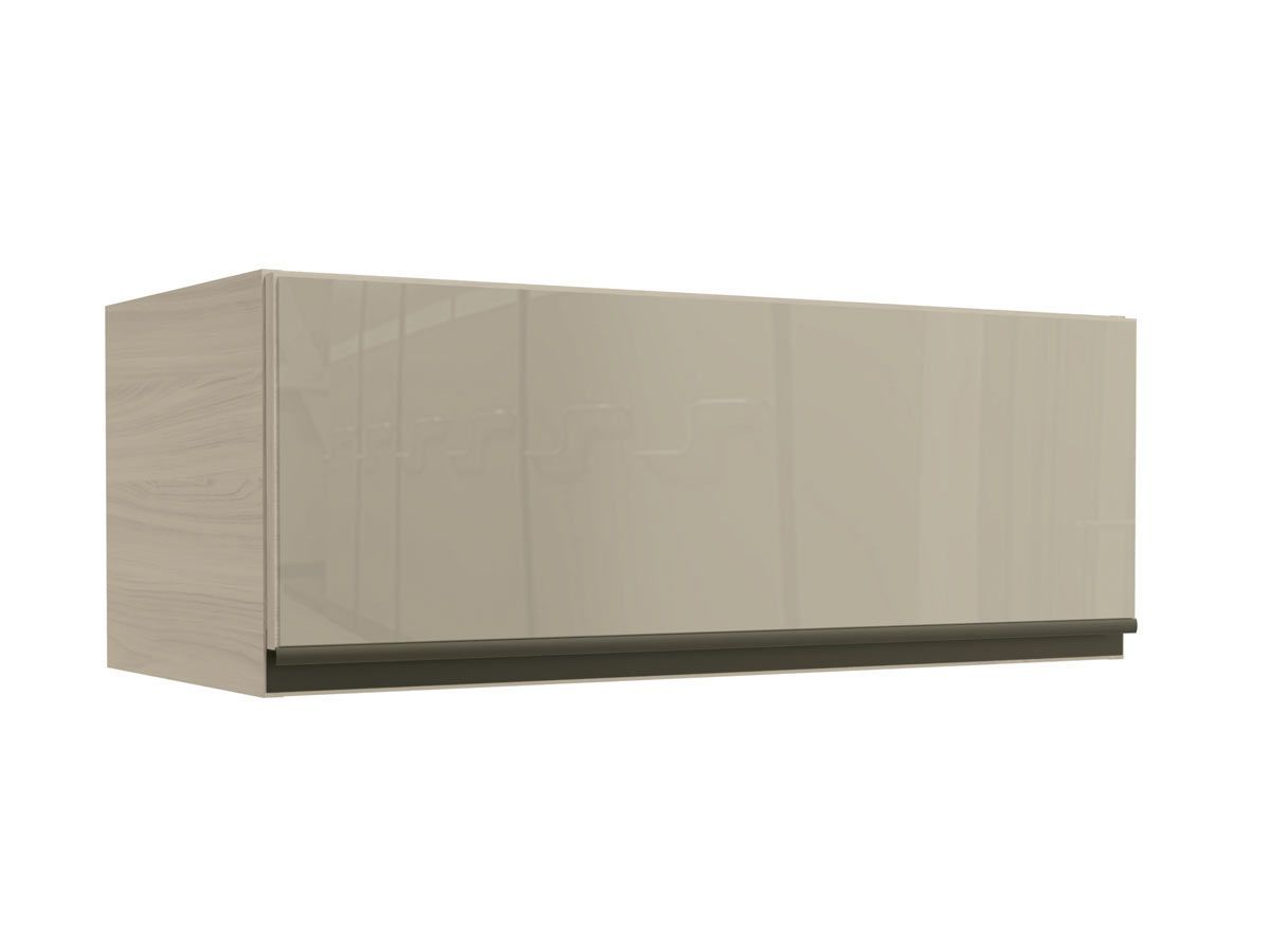 Armário Aéreo Cozinha Kappesberg Maxxi G770 Geladeira c/1 Porta c/Vidro 80cm