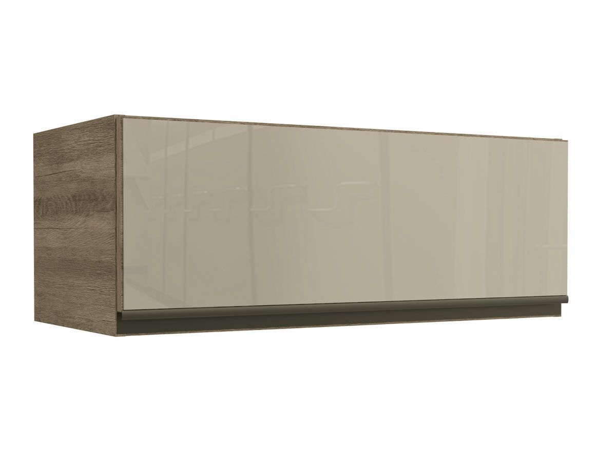 Armário Aéreo Cozinha Kappesberg Maxxi G770 Geladeira c/1 Porta c/Vidro 80cm