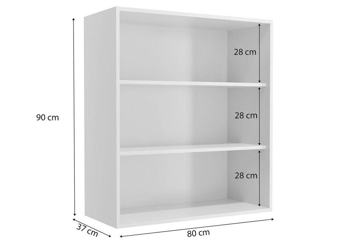 Armário Aéreo Cozinha Kappesberg Maxxi G764 c/2 Portas 80cm