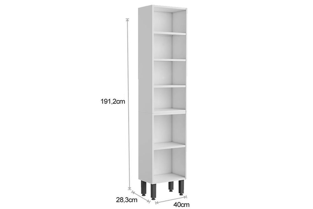 Paneleiro Cozinha Bertolini Evidence 7030 c/3 Portas 40cm Paneleiro Cozinha Bertolini Evidence 7030 c/3 Portas 40cm