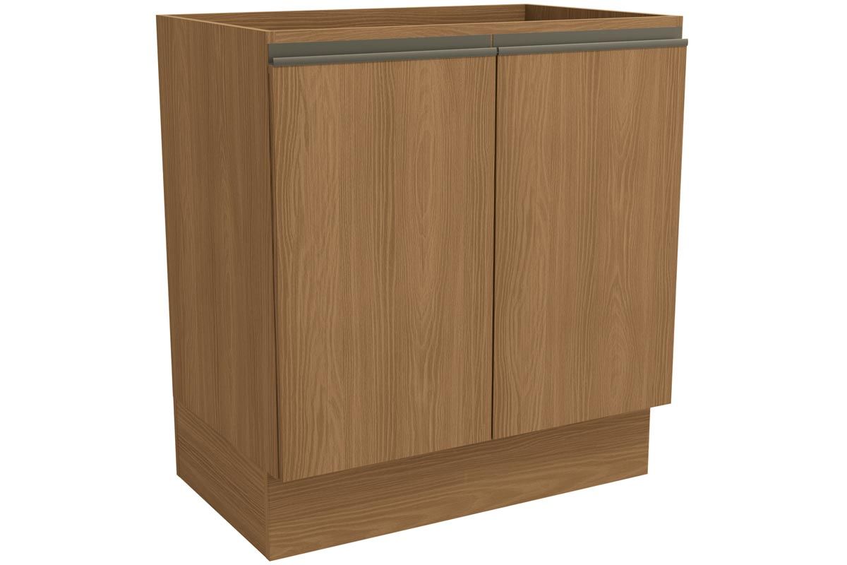Balcão Cozinha Kappesberg Maxxi G744 c/2 Portas s/Tampo 80cm