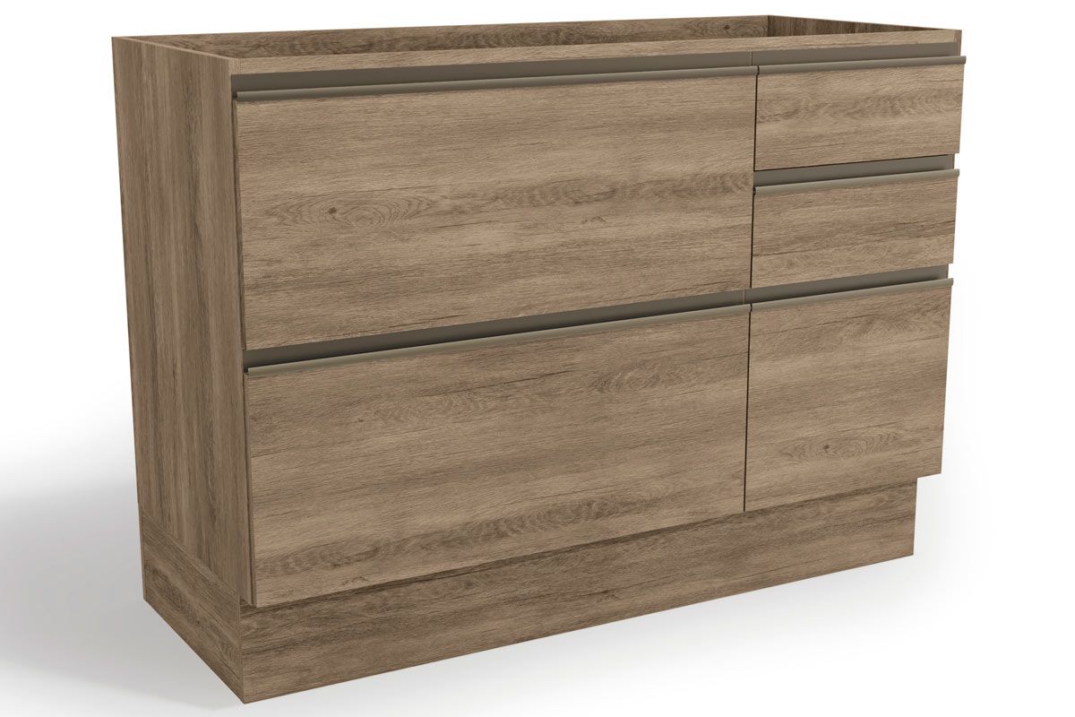 Balcão Cozinha Kappesberg Maxxi G746 c/1 Porta 4Gavs s/Tampo 120cm