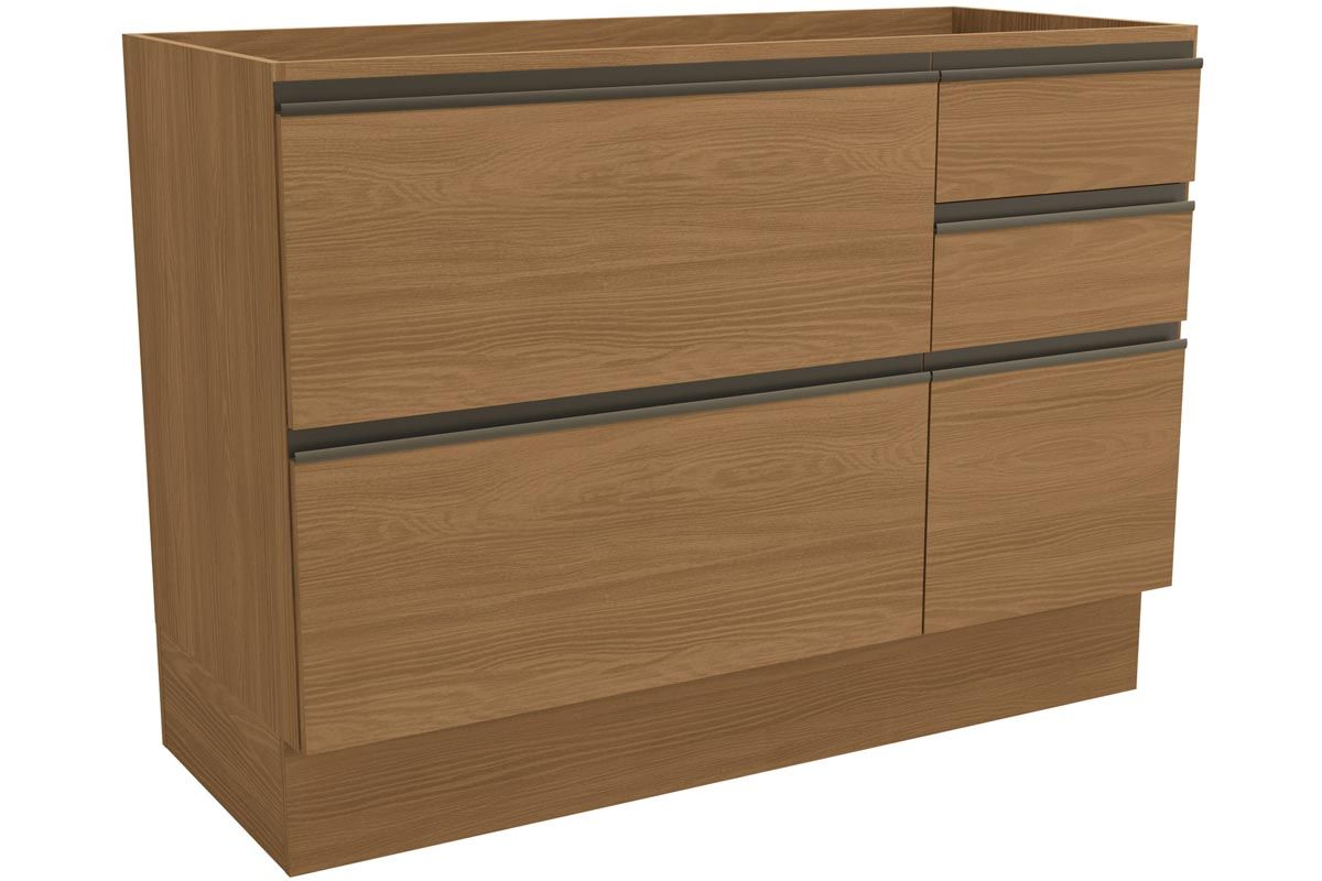 Balcão Cozinha Kappesberg Maxxi G746 c/1 Porta 4Gavs s/Tampo 120cm