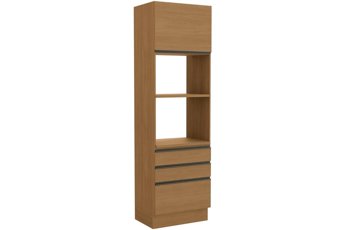 Paneleiro Cozinha Kappesberg Maxxi G750 c/1 Porta 3Gavs 70cmCanela