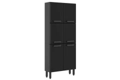Paneleiro Cozinha Bertolini Estilo 7039 c/6 Portas c/Vidro 80cm